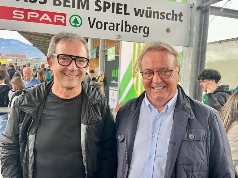 Bernhard Ölz und Hermann Metzler (von links). <span class="copyright">Lutz</span>