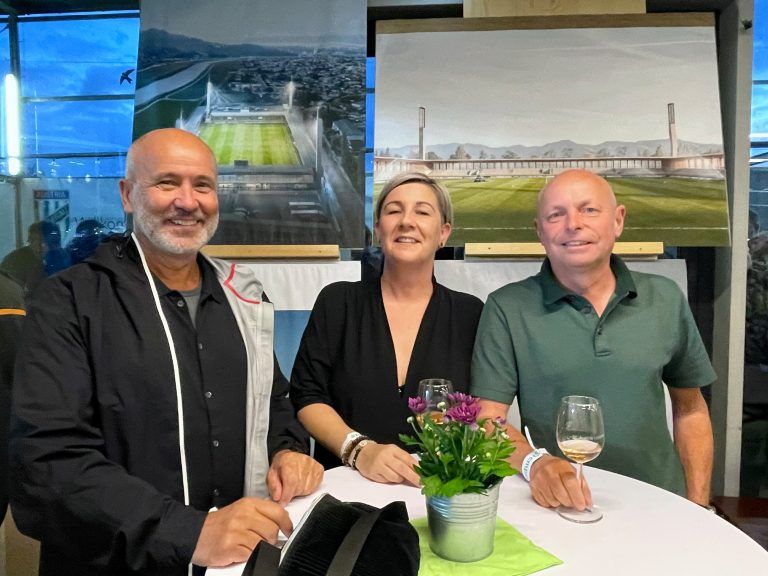 Arno Schuchter, Lisi Klocker und Christof Fink. <span class="copyright">Lutz</span>