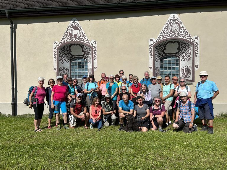 Die Pilgergruppe in Steinegg. <span class="copyright">BP</span>