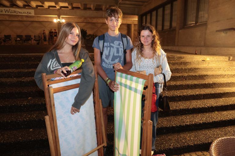 Tereza Vranicon, Lisa Sonderegger und Morgan Richardson.