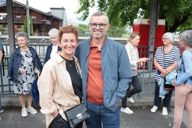 Teilnehmer Gabi und Martin Herburger.