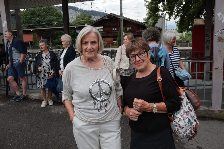 Teilnehmerinnen Margit Giesinger und Monika Marth.
