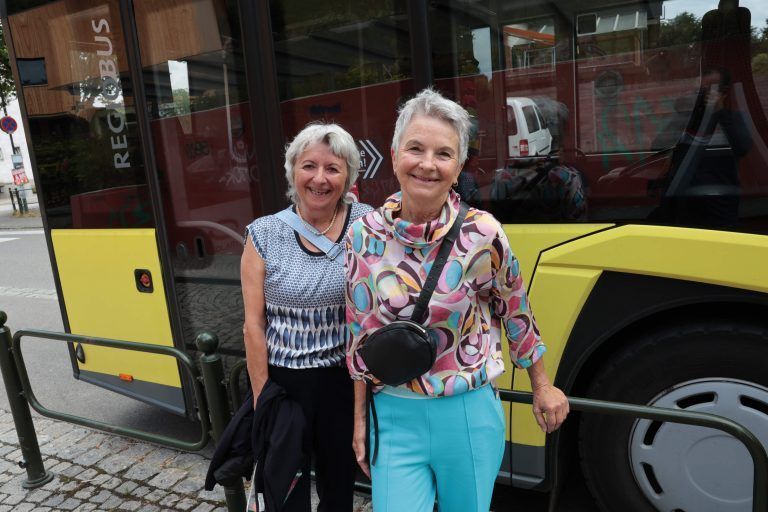 Teilnehmerinnen Sigrun Stiegler und Margit Marte.