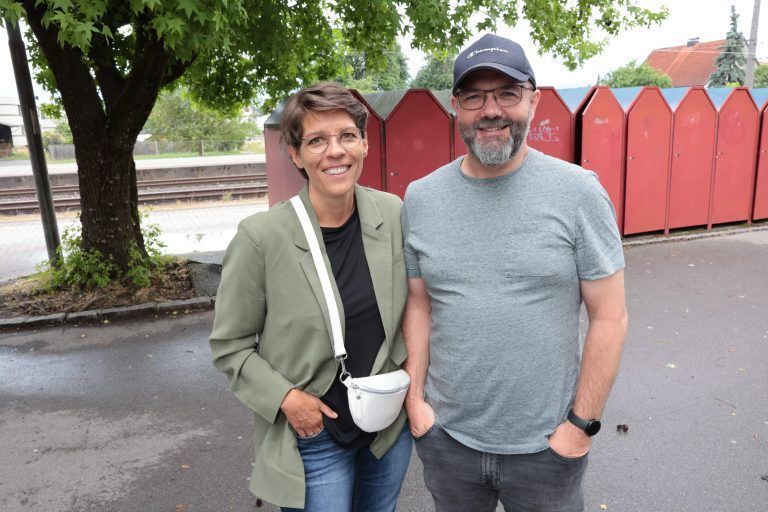 Teilnehmer Sonja und Michael Dietachi.