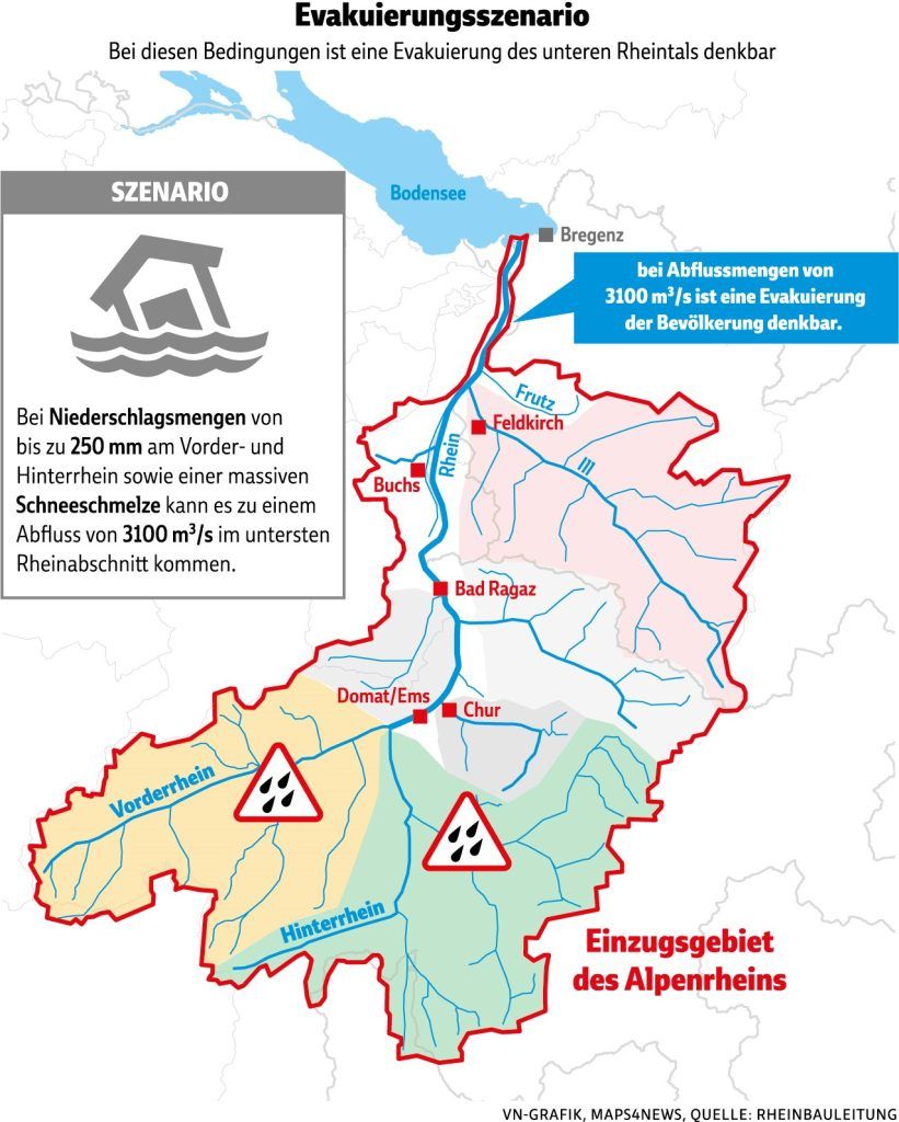 So sieht die aktuelle Hochwasserlage am Rhein aus: Minister macht sich selbst ein Bild