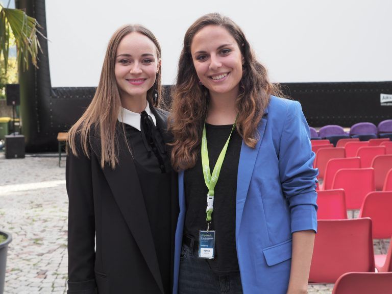 Jurymitglieder: Schauspielerin Laura Bilgeri (l.) und Filmemacherin Hanna Mathis.