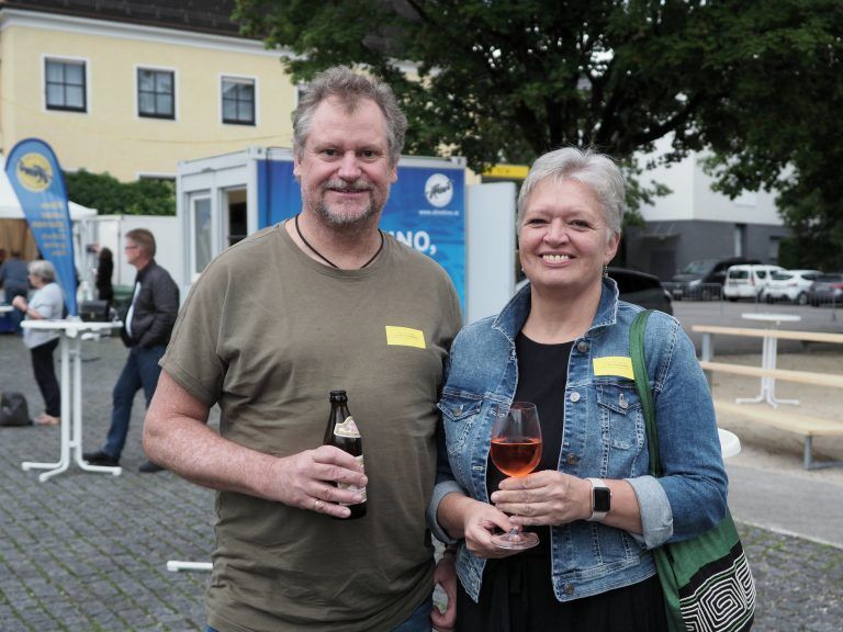Begeisterte Cineasten: Wolfi und Daniela Amann.