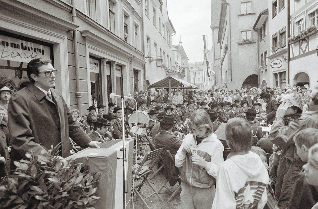 Die Altstadt erwachte