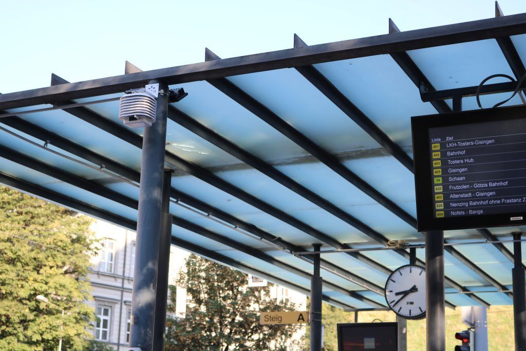 Stadt Feldkirch misst die Hitzebelastung