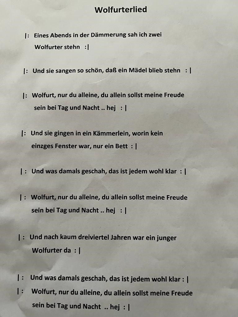 „Wolfurt, nur du alleine...“ Premiere am Wochenmarkt