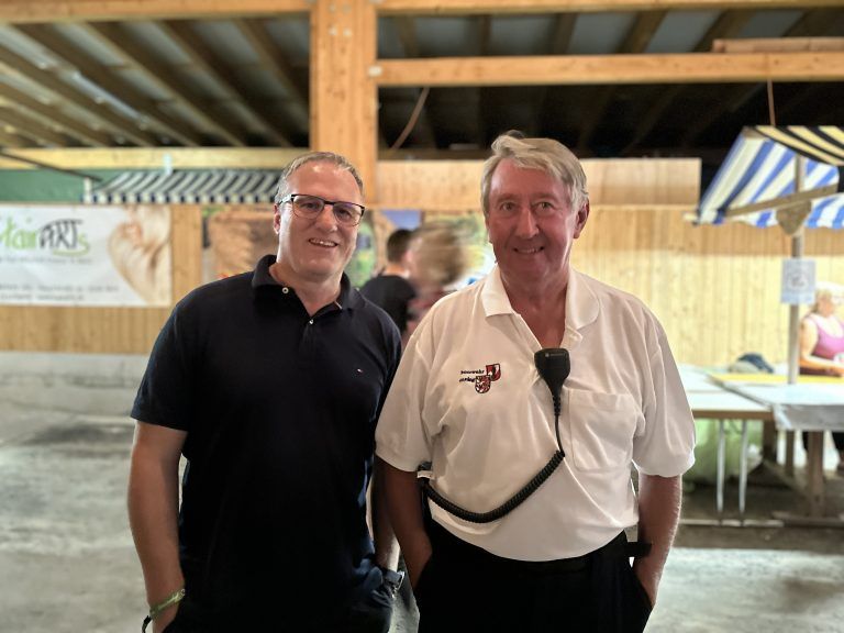Für Thomas Beck und Erich Marinz war Rock am Bauernhof ein freudvoller Pflichttermin.
