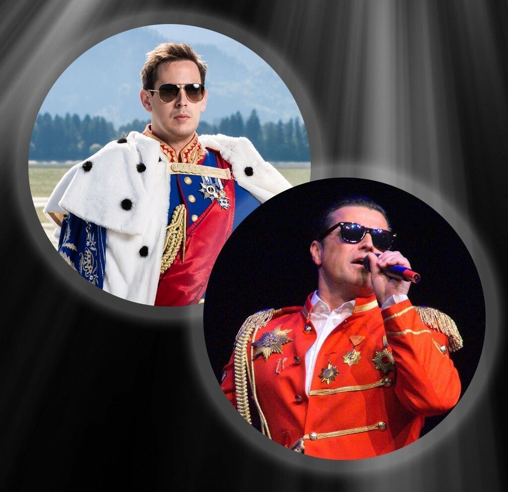 „Ludwig meets Falco“ – König rockt Falken