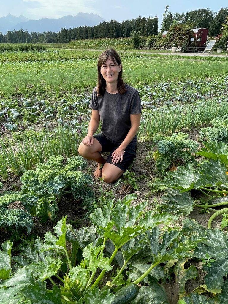 "Vererdung" und Verantwortung: Daniela Vogel leitet den vielseitigen AQUA Garten seit 2019.