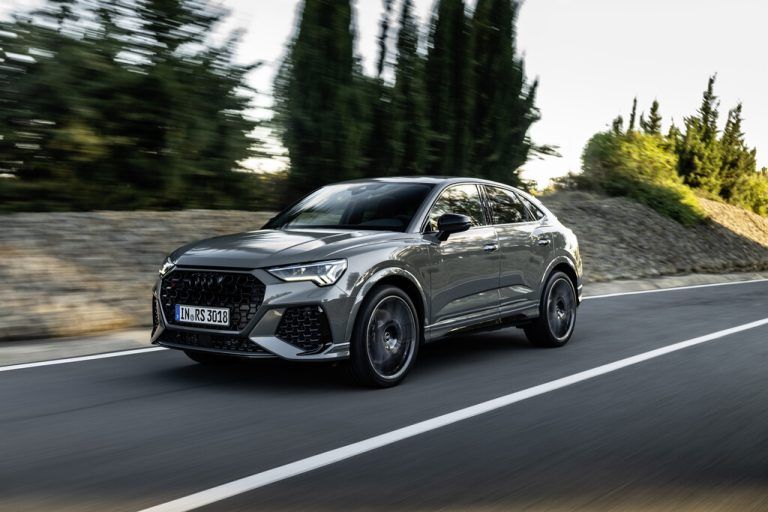 Audi Q3 Sportback: 2013 servierten die Ingolstädter ihr SUV-Coupé erstmals im RS-Trimm, mit 2,5-l-Fünfzylinder. Daran erinnert eine Jubiläumsausgabe.