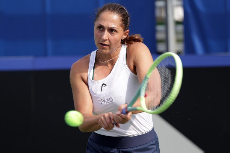 Bei 15 Turnieren 2023 hat Paszek 23 Siege und zehn Niederlagen zu Buche stehen.GEPA