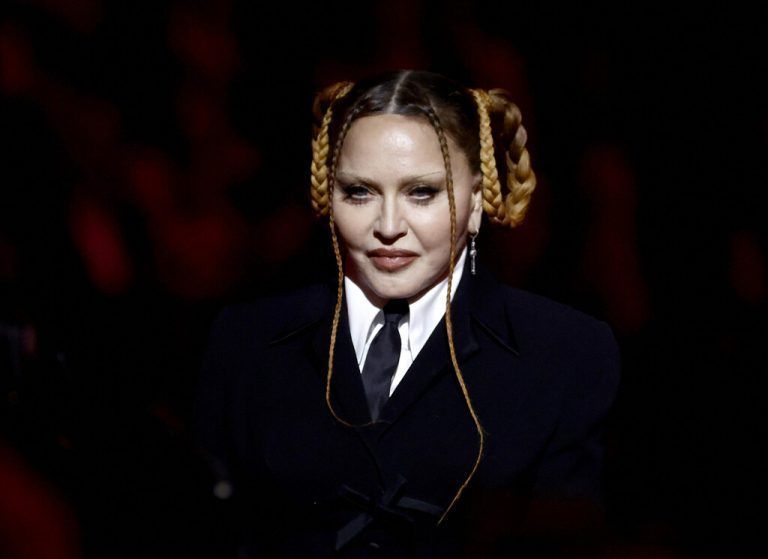 Bei den Grammys im Februar sorgte Madonnas Aussehen für Diskussionen.