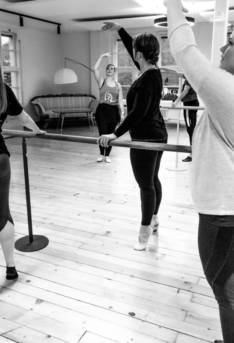 Carina Huber ist als Tanzpädagogin in ihrem Element.
