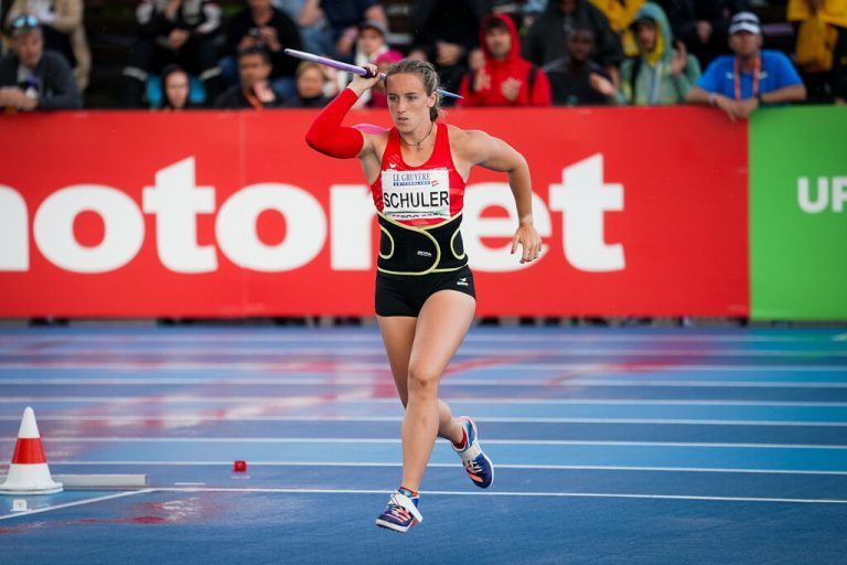 Chiara-Belinda Schuler erreichte mit 46,27 m Rang zwölf im Speerwurf. ÖLV