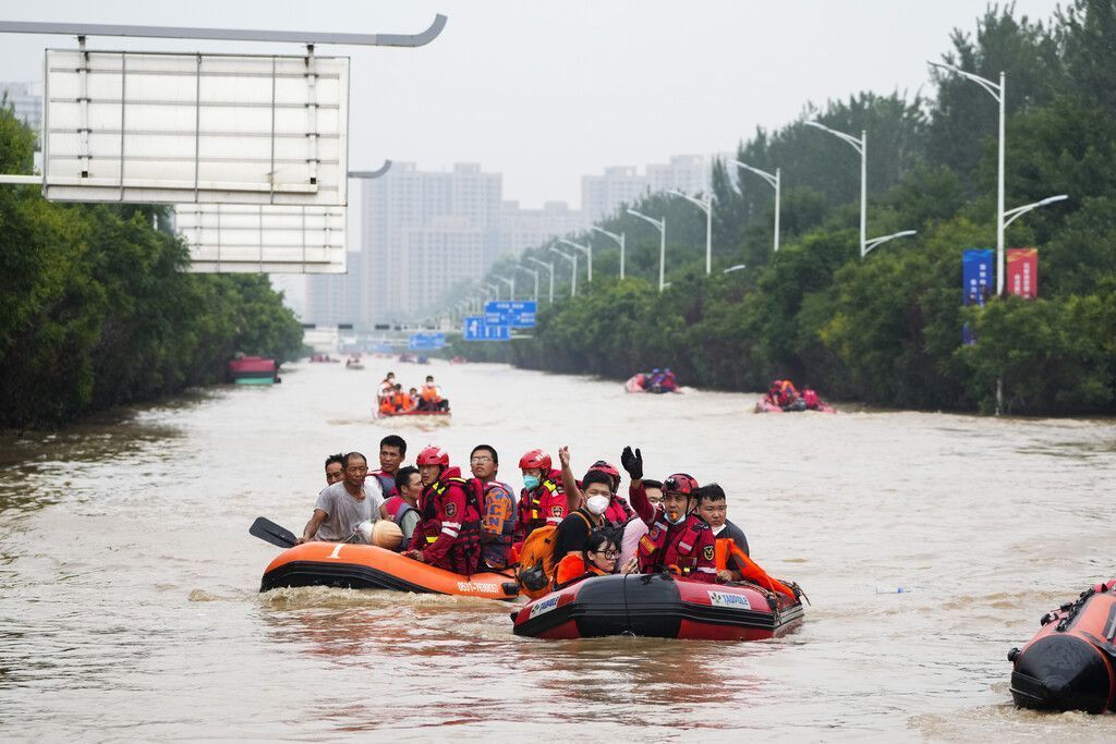 Stärkster Regen seit 140 Jahren in Peking