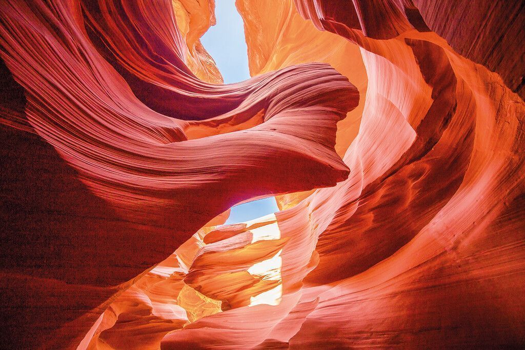 Farbspektakel im Antilope Canyon