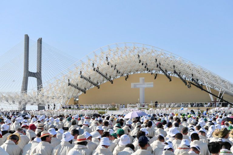 Eineinhalb Millionen junge Menschen lauschten den Worten des Papstes. reuters