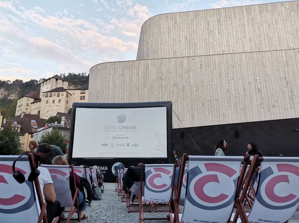 „Silent Cinema Open Air Kino Tour“