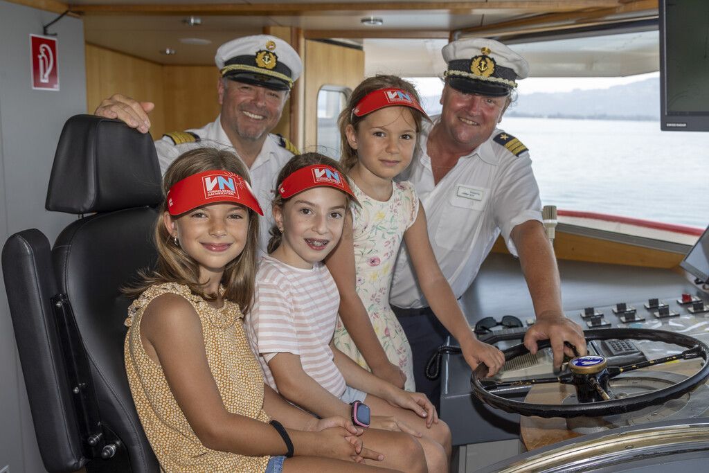 Familienausflug auf der MS Austria