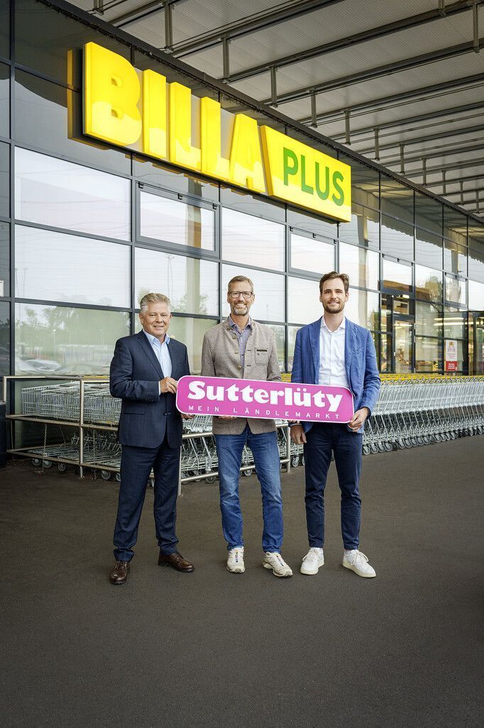 Die Vorarlberger Billa- Plus-Märkte werden zu Sutterlüty. »D1