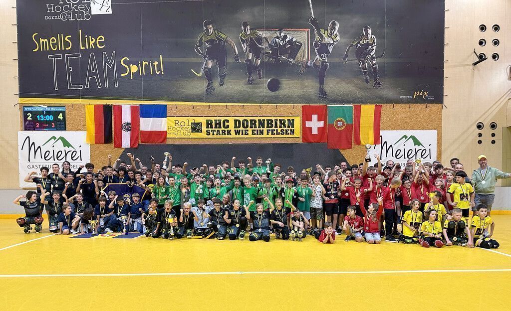 Sechs Nationen am Start