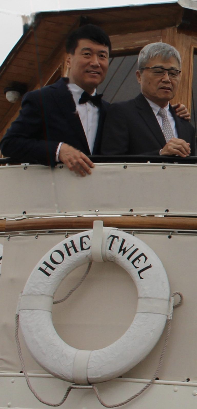 Für Professor Joon (l.) und Kwan Song sind Studienreisen nach Europa zum sommerlichen Fixpunkt geworden.