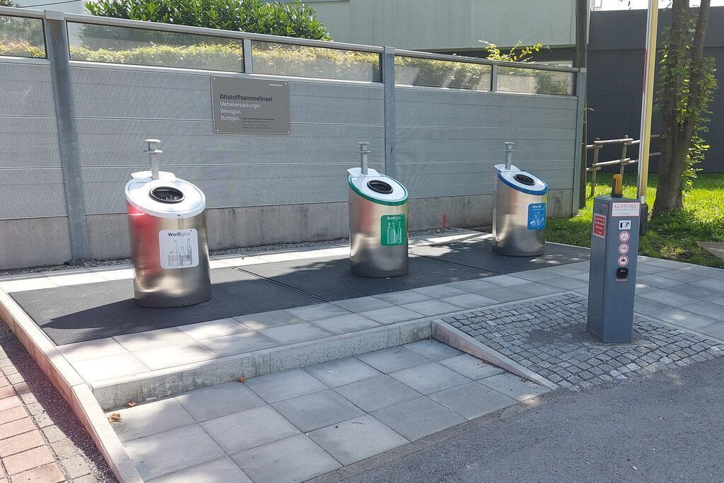 Neue Sammelstelle in Dornbirn-Schoren