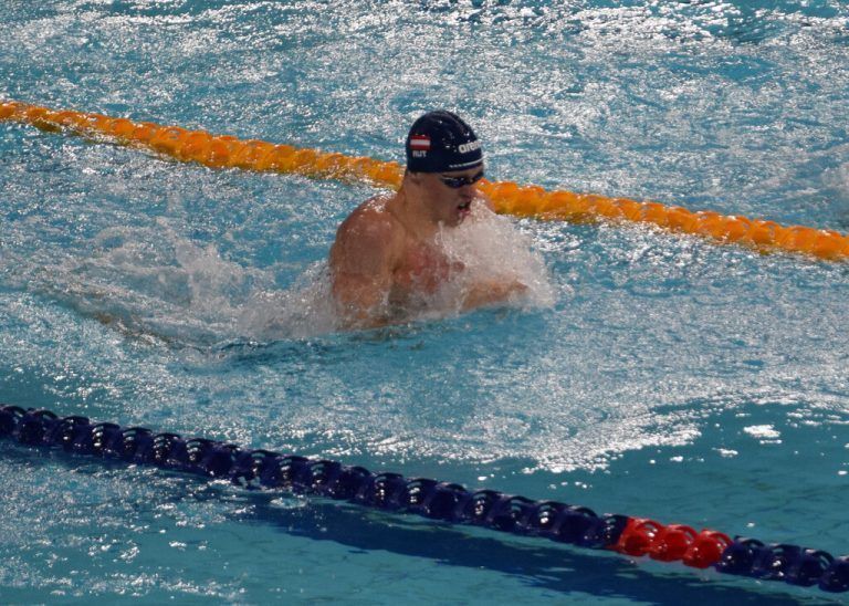 Jan Niedermayer verfehlte den Halb­finaleinzug um 0,04 Sekunden.Unisport