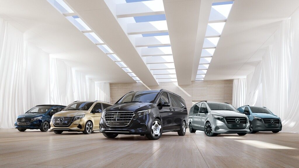 Mercedes überarbeitet seine Vans: Mehr Luxus geht immer