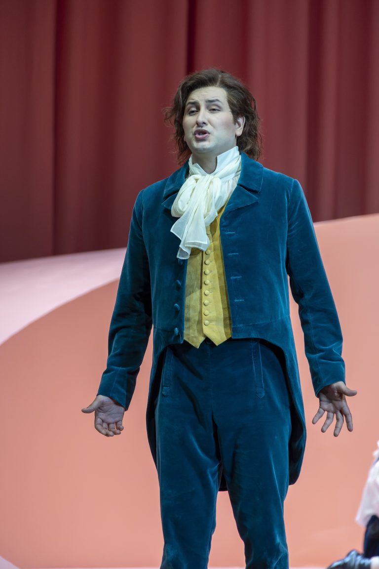 Raúl Gutiérrez als Werther.