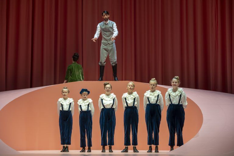Der wunderbare Kinderchor der Musikmittelschule Bregenz-Stadt. VN/Paulitsch