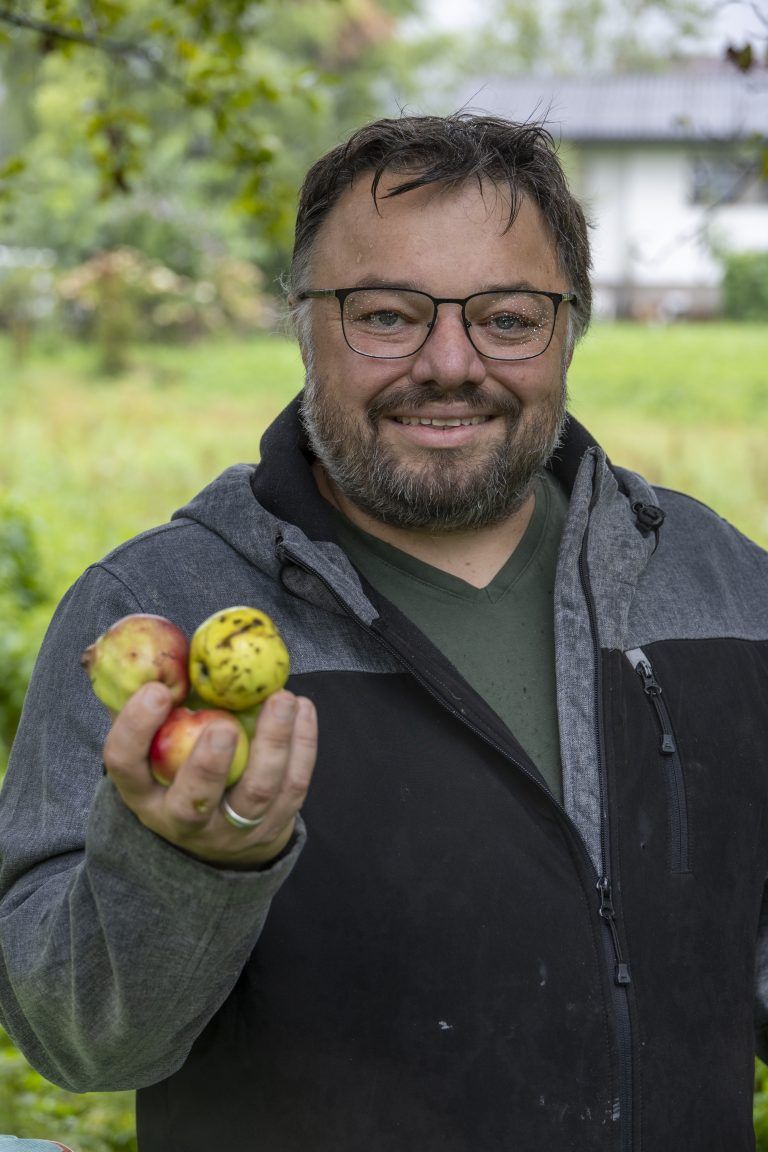 Für den Vorarlberger ist die Mosterei mehr Hobby als Arbeit.