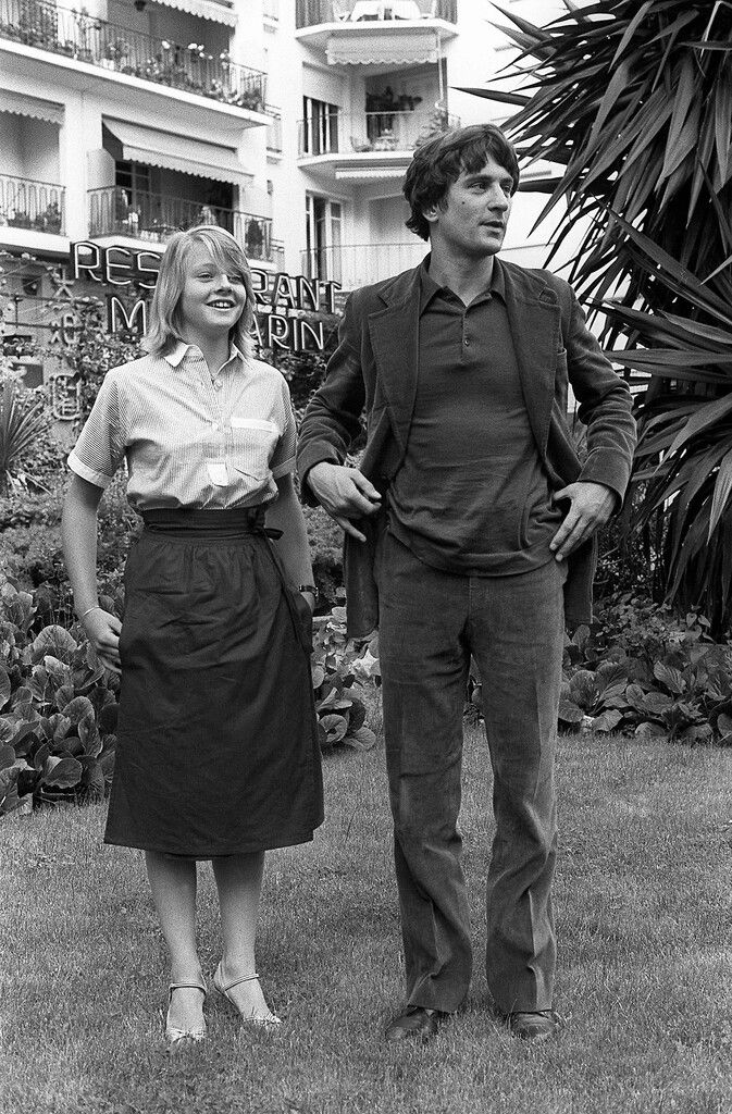 Robert De Niro und Jodie Foster bei den Filmfestspielen in Cannes im Jahr 1976.
