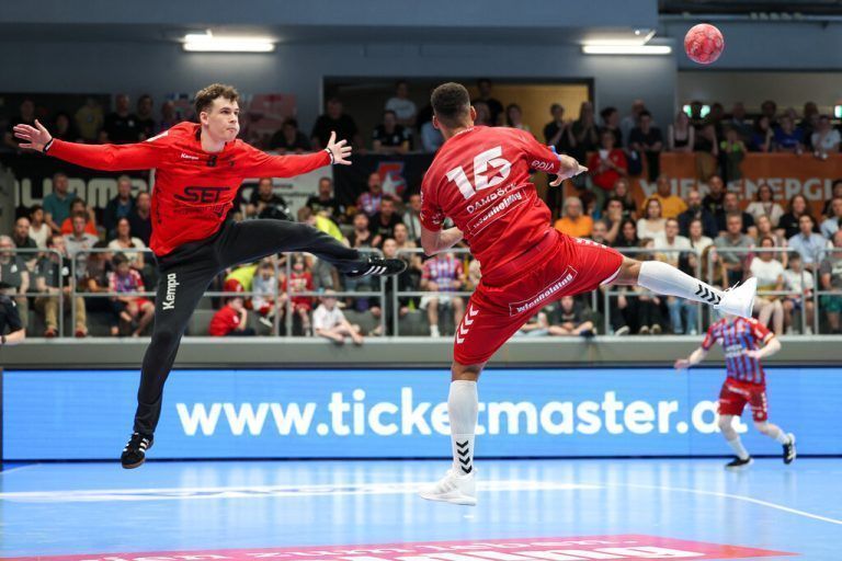 Teamtorhüter Constantin Möstl wechselte von Meister WESTWIEN zum Alpla HC Hard. GEPA