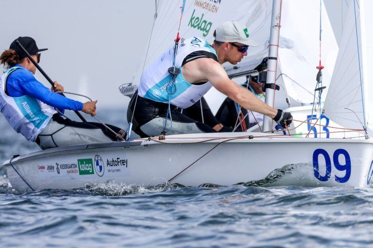 Vadlau/Mähr liegen nach dem ersten Tag auf Rang 14.sailing Energy