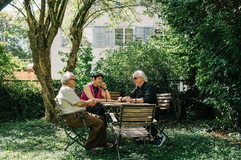 Michael Köhlmeier, Sabina Hank und Reinhold Bilgeri sind maßgebliche Proponenten des Projekts über Jura Soyfer. Jüdisches Museum (2)