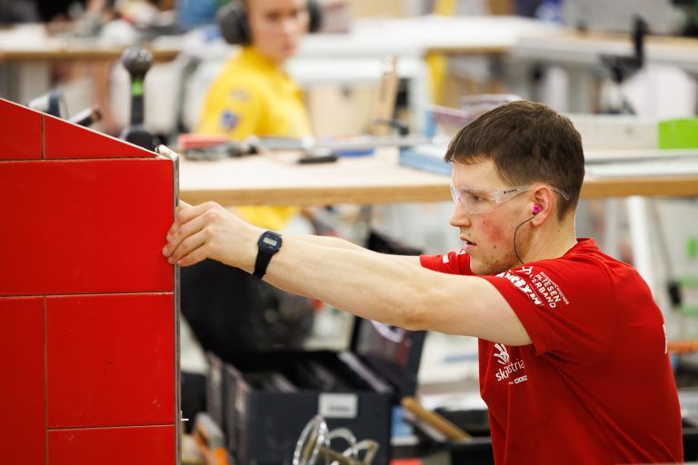 Der Lustenauer arbeitete höchst konzentriert bei der EM.<span class="copyright"> florian wieser</span>