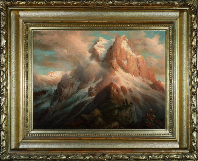 "Besteigung des Tödi" von Mathias Schmid.