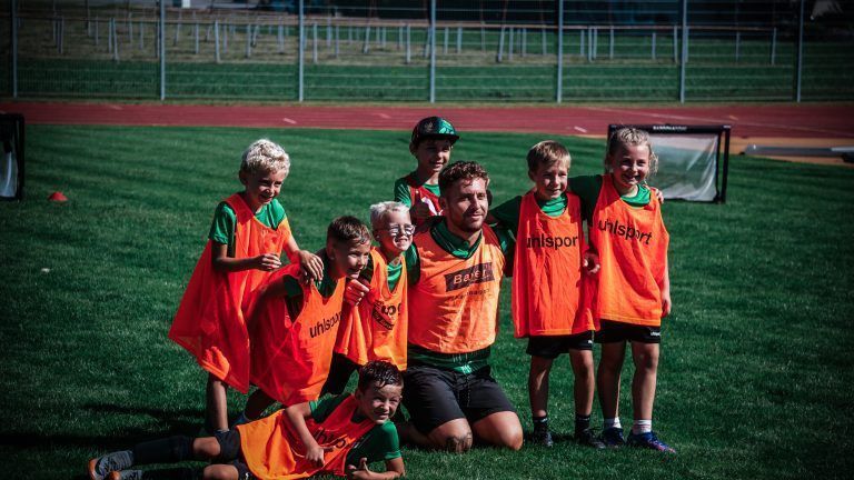 Anthony Schmid und seine Truppe.