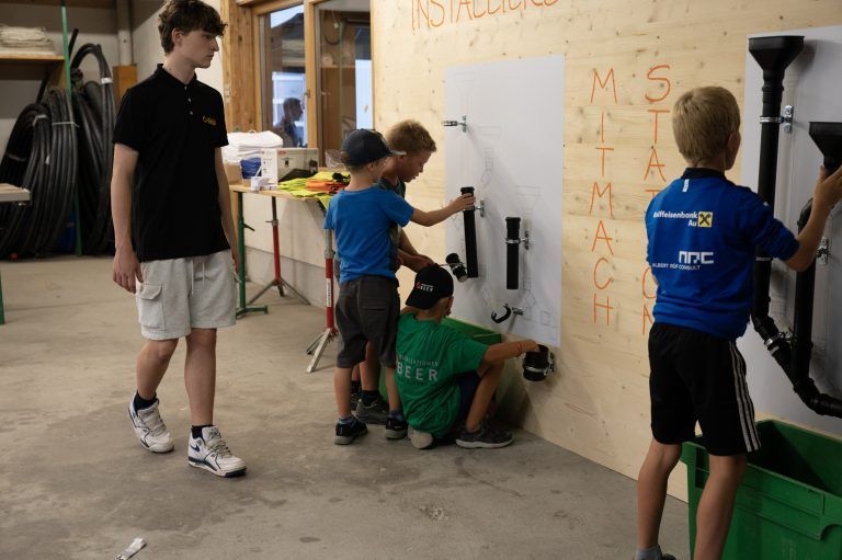 Es war für ein spannendes Kinderprogramm gesorgt.