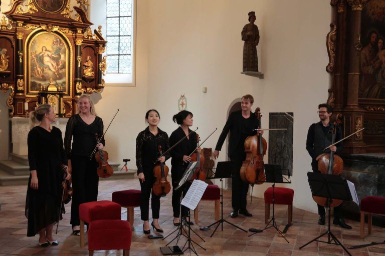 Die Musikerinnen freuten sich über den starken Applaus der begeisterten Besucher.