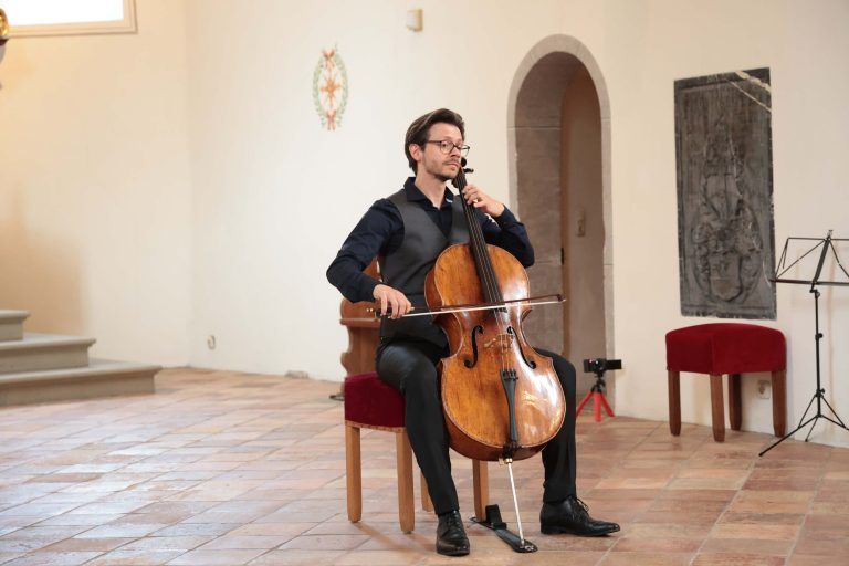 Prof. Mathias Johansen ließ Bach erklingen.