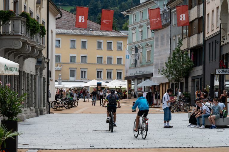 Nicht alle in Bregenz begrüßen die Ausdehnung der Fußgängerzone. <span class="copyright">vn</span>