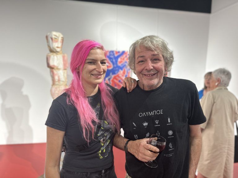 Die Künstler Mona und Günther Blenke waren ebenfalls vor Ort.