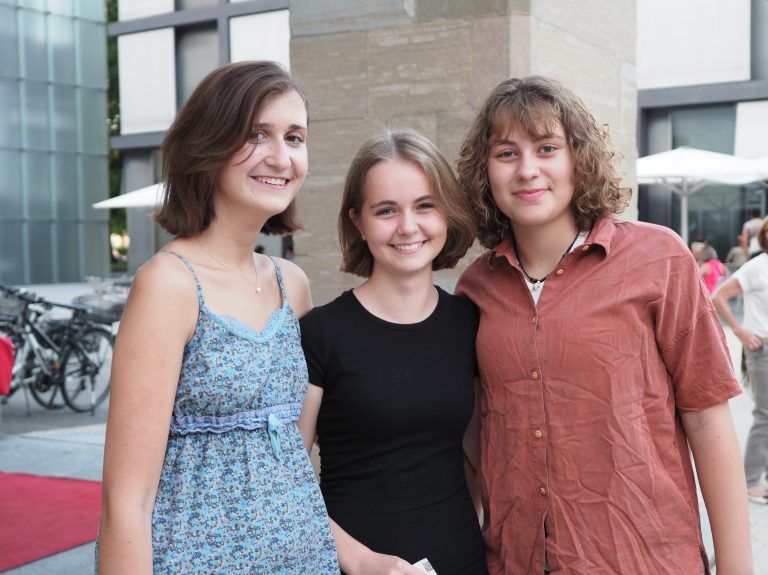 Edna Omerovic, Hanna Dünser und Paula Futscher.