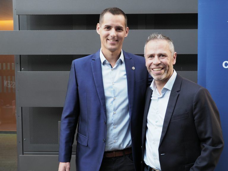 Dominik Ortner und Manuel Plaimer vom Verkaufsteam.